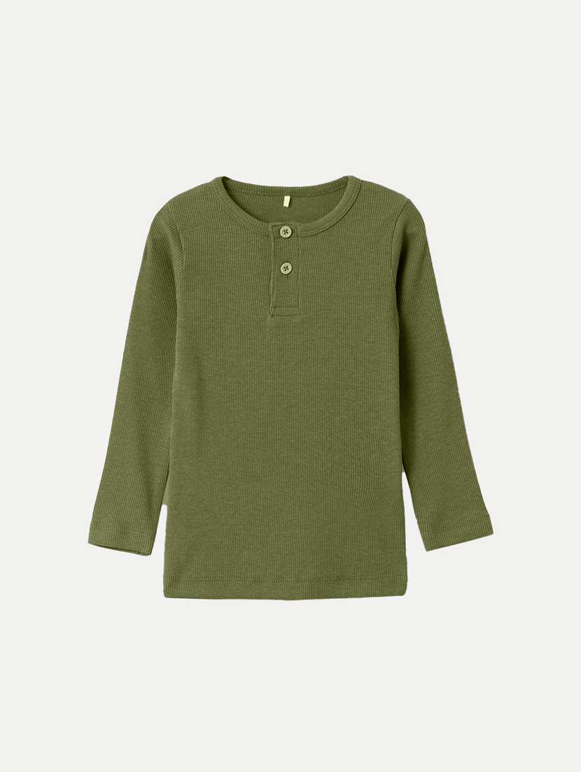 boys round neck solid regular t-shirt