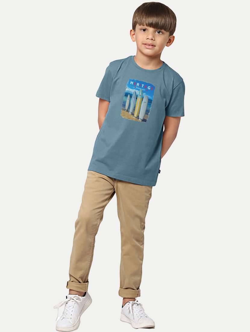 boys printed t-shirt - 20373943 -  Standard Image - 3