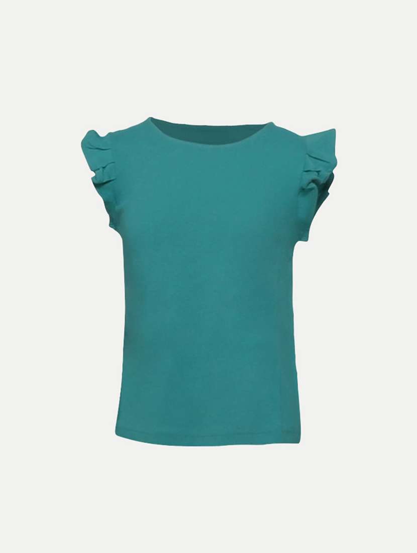 girls round neck top