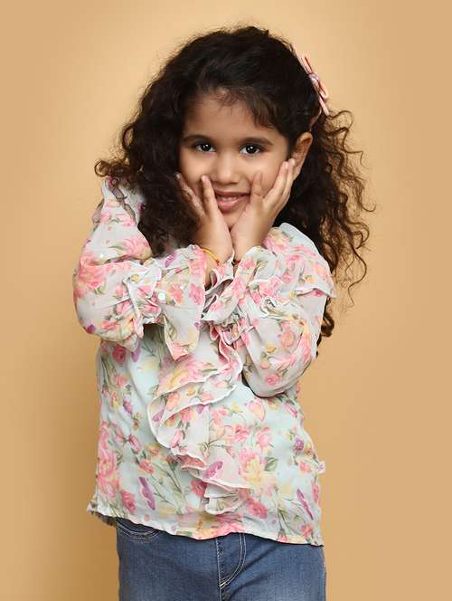 green cotton  top - 20377139 -  Standard Image - 0