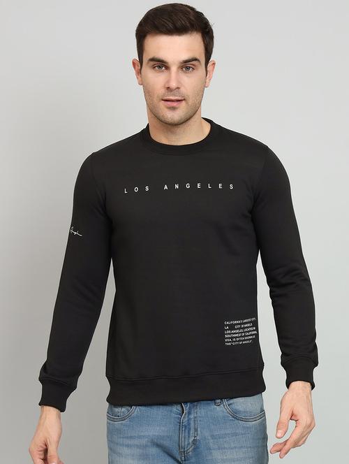 men typography print sweatshirt - 20377758 - Standard Image - 0