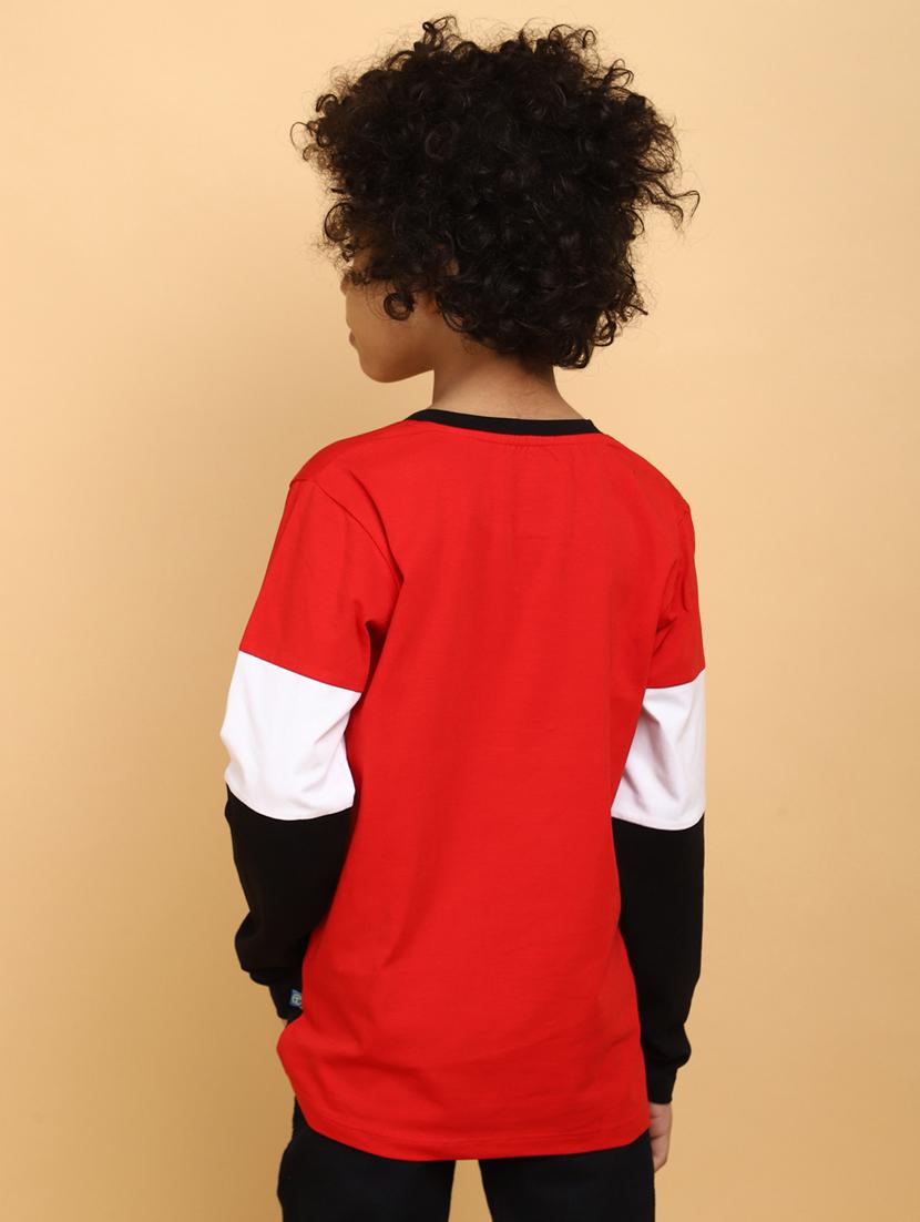 red cotton tshirt - 20378015 - Standard Image - 3