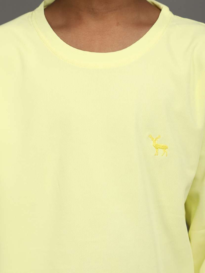 yellow cotton tshirt - 20378034 -  Standard Image - 5