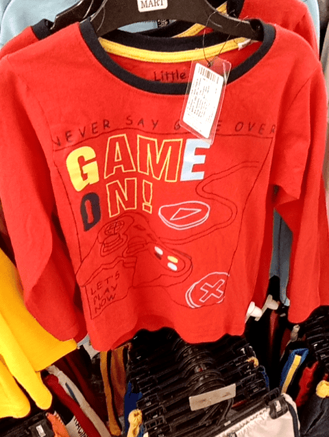 red cotton blend shirt - 20378498 - Zoom Image - 0
