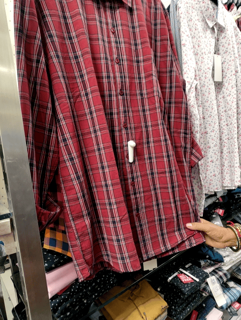 red cotton blend tshirt - 20379979 - Standard Image - 0