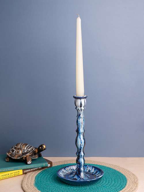 sapphire shine candle holder