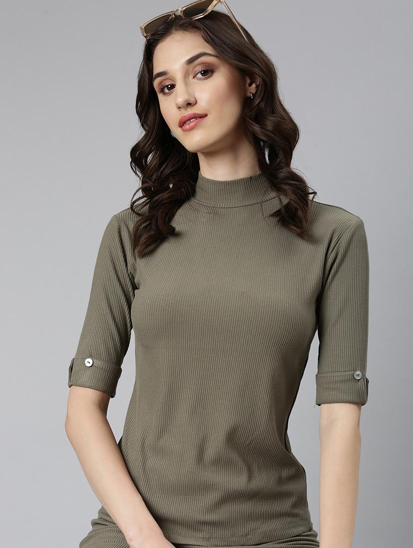 women green top and trouser co-ords set - 20382900 - Standard Image - 3