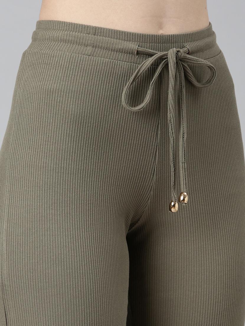 women green top and trouser co-ords set - 20382900 - Standard Image - 5