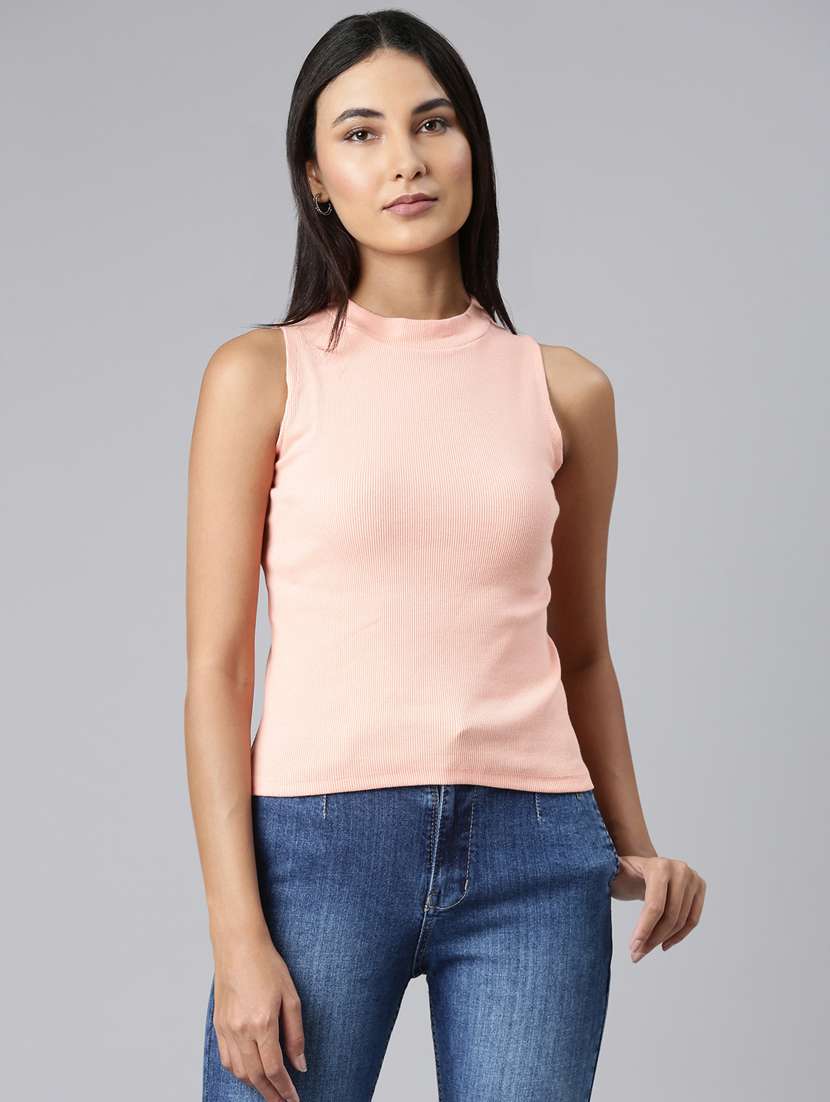 women's plain crew neck t-shirt - 20383016 -  Zoom Image - 0