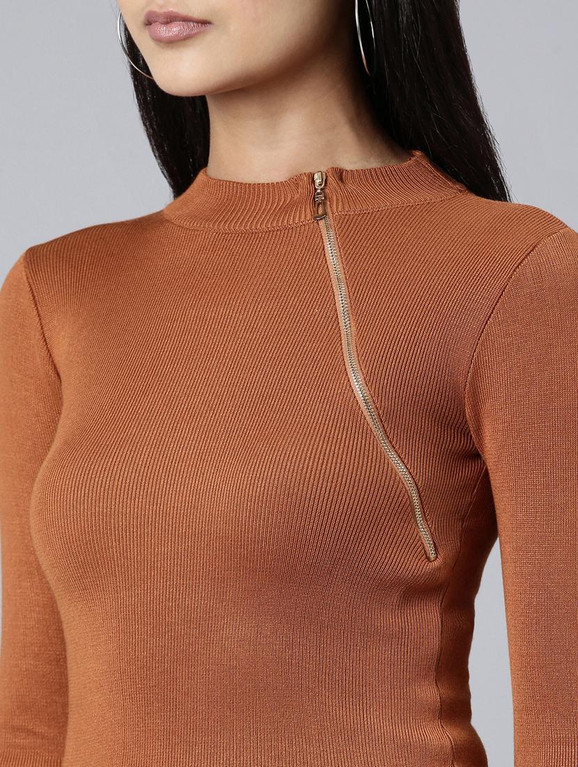 brown acrylic regular top - 20383080 - Standard Image - 5