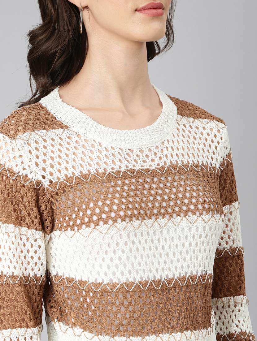 white acrylic regular top - 20383100 -  Standard Image - 5