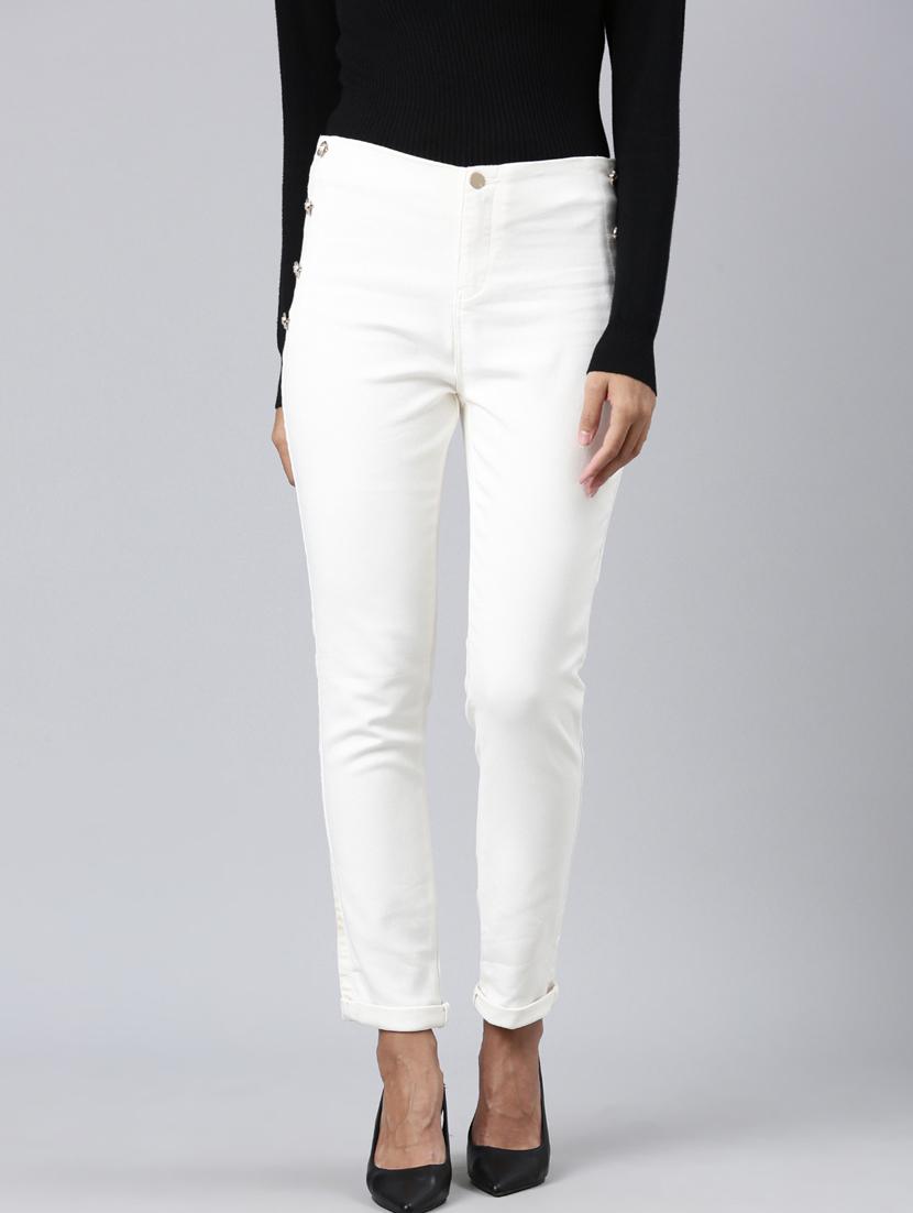women's plain slim fit jeans - 20383194 - Zoom Image - 0