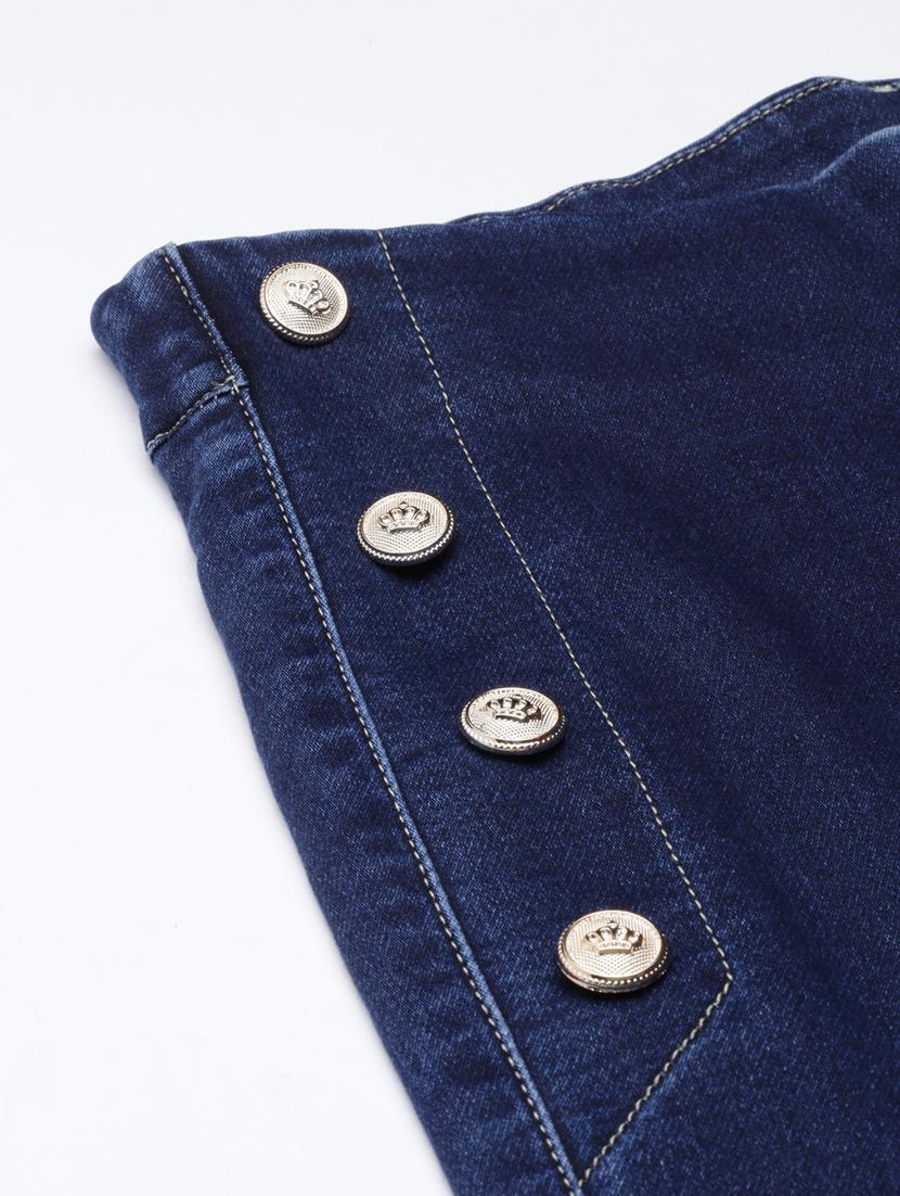 women's plain skinny fit jeans - 20383195 - Standard Image - 5