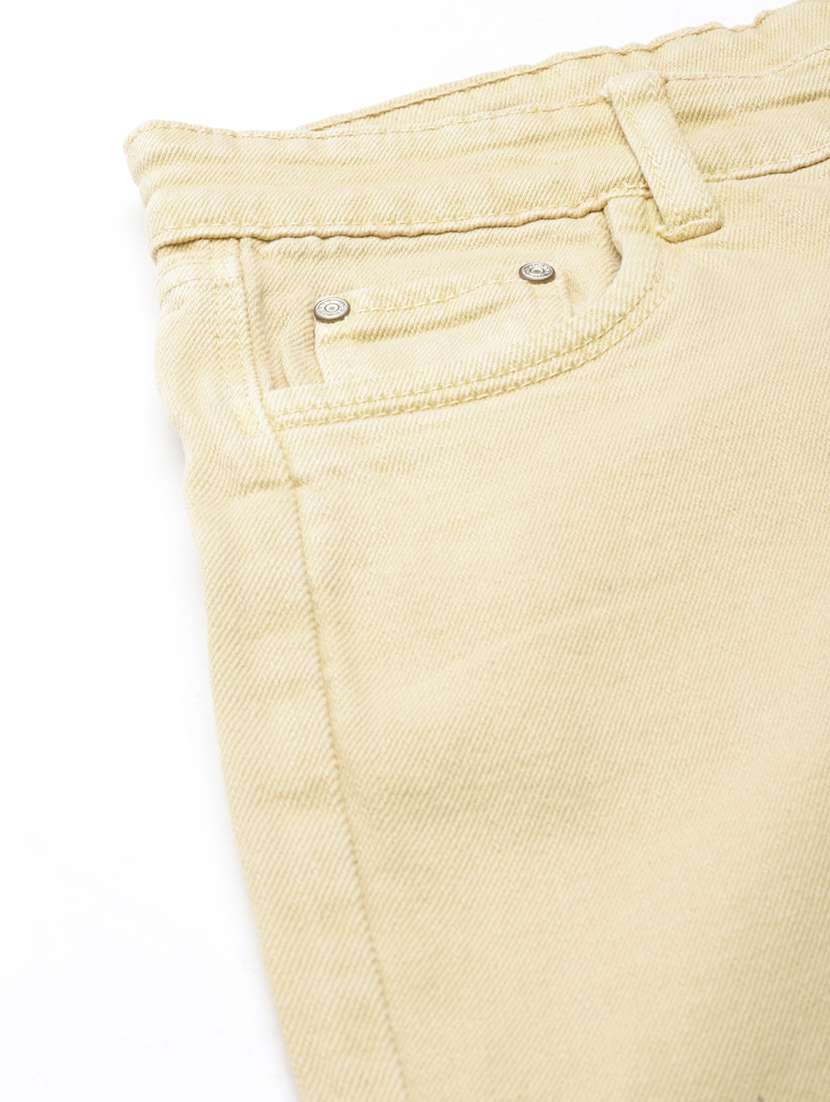 women's plain straight fit jeans - 20383220 -  Standard Image - 5