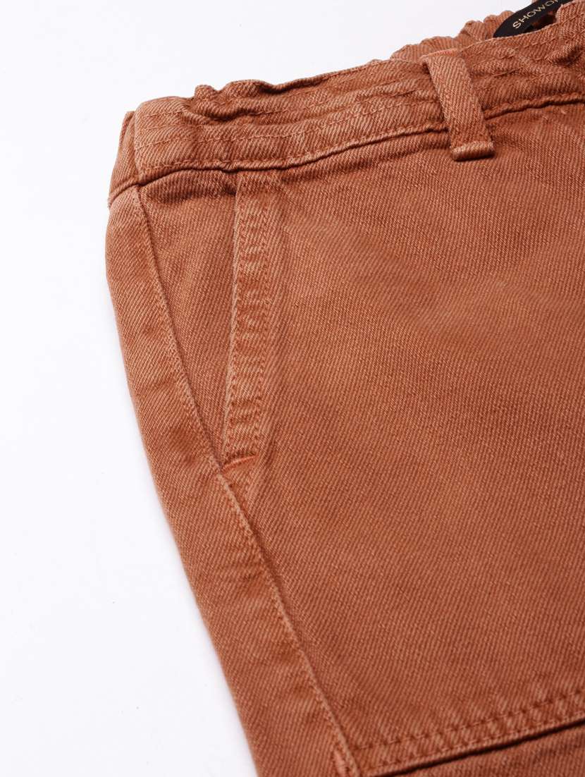 women's plain wide leg jeans - 20383230 -  Standard Image - 5