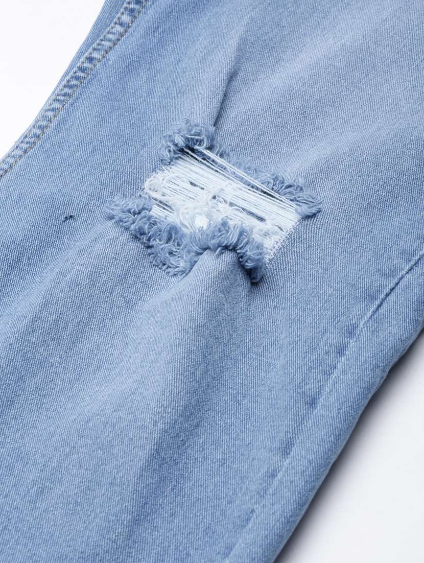 women's distress bootcut jeans - 20383241 -  Standard Image - 5