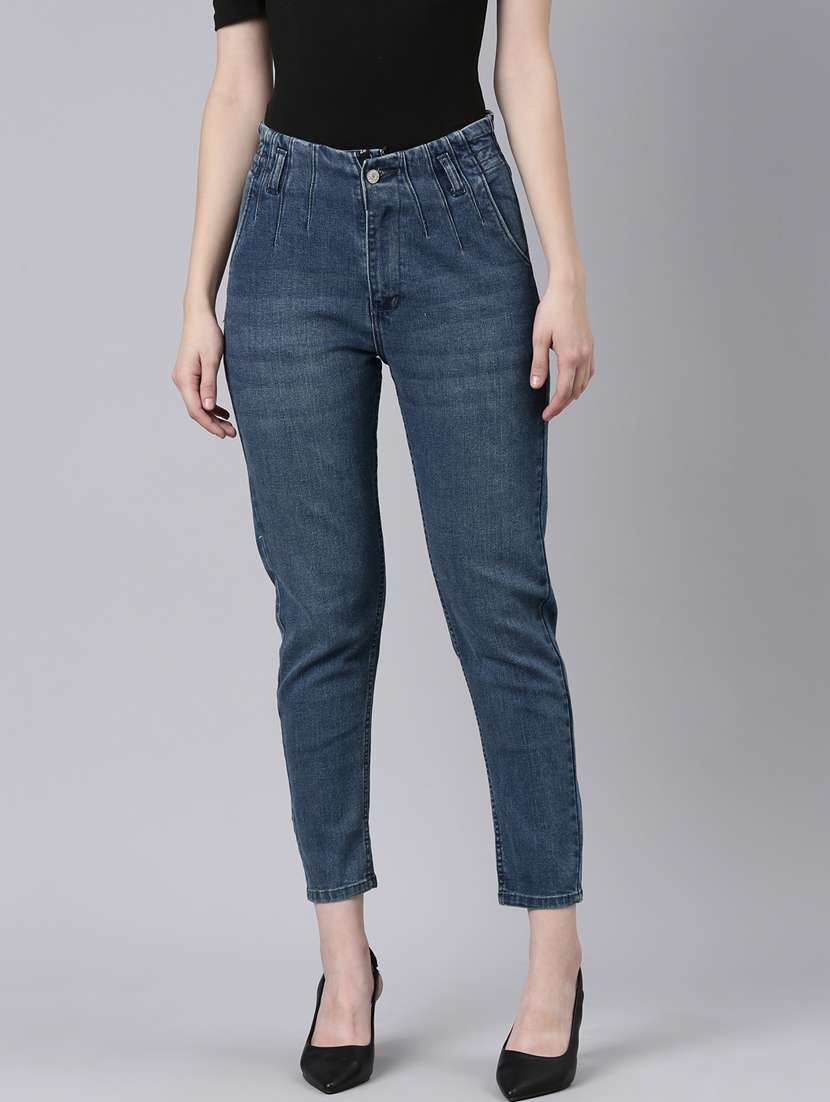 women mid rise denim jeans - 20383253 - Zoom Image - 0