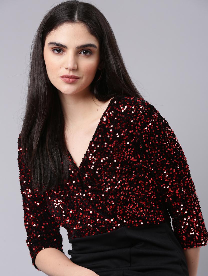 women multi color sequin cotton sheath dress - 20383339 - Standard Image - 3