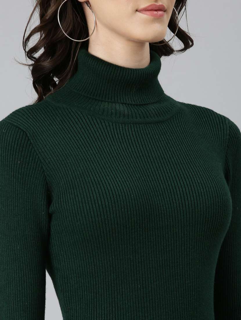 women green acrylic bodycon dress - 20383528 - Standard Image - 5