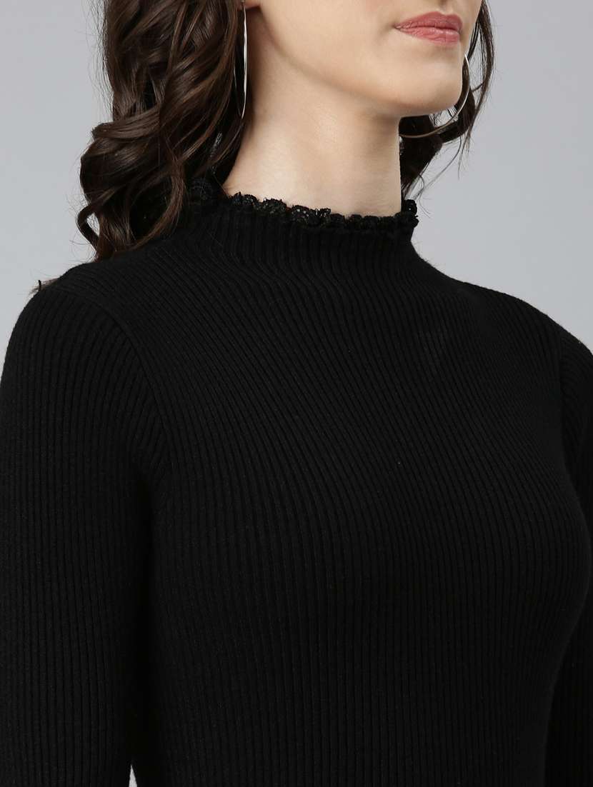 women black acrylic bodycon dress - 20383535 -  Standard Image - 5