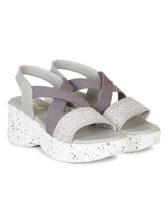grey back strap wedge - 20383709 -  Zoom Image - 0