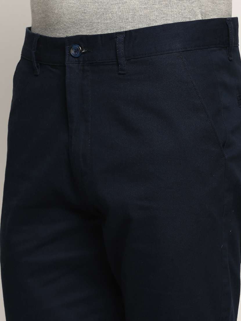 men solid mid rise chinos bermuda shorts - 20383891 -  Standard Image - 5