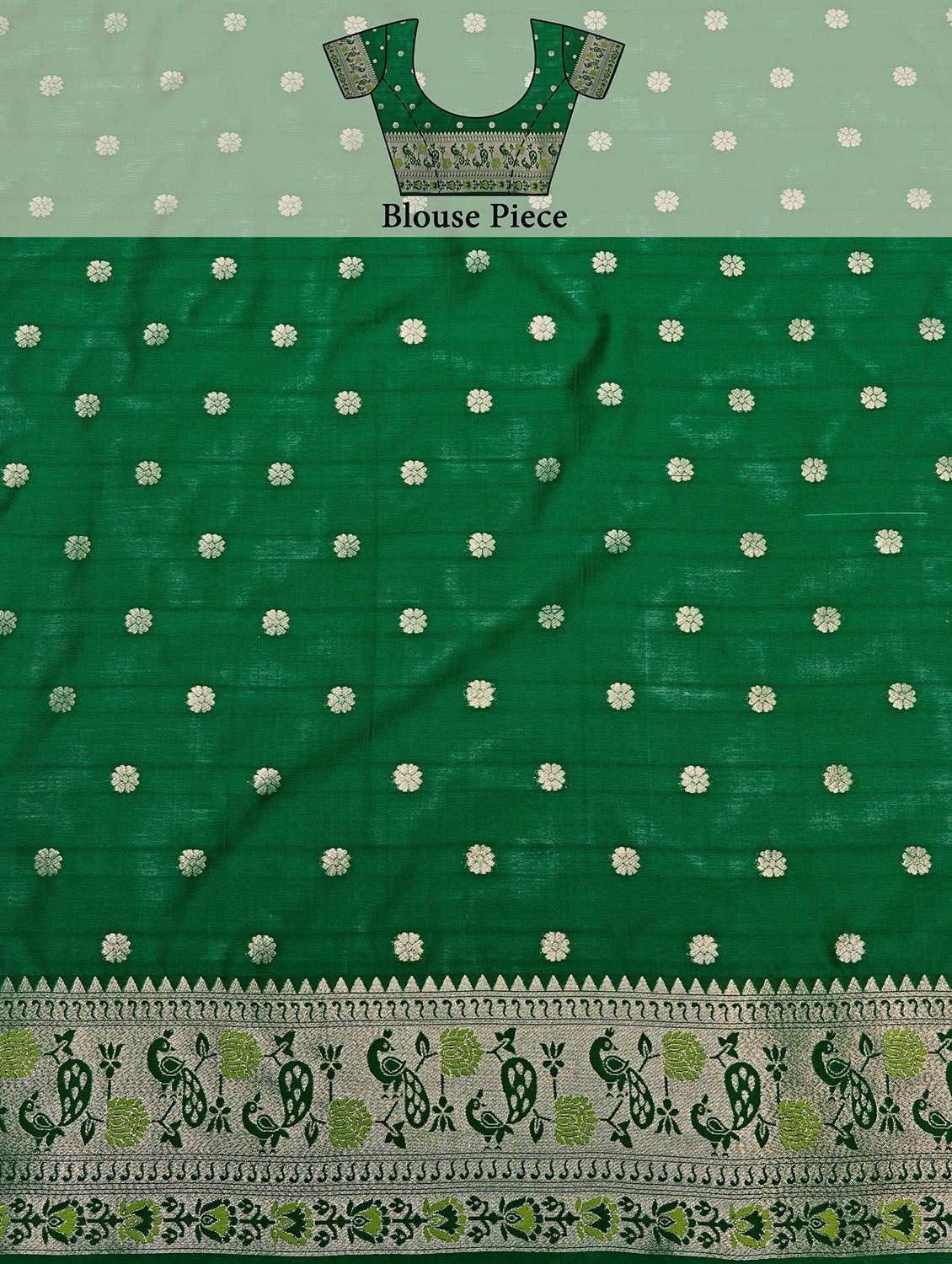 women's banarasi saree with blouse - 20384156 -  Standard Image - 3