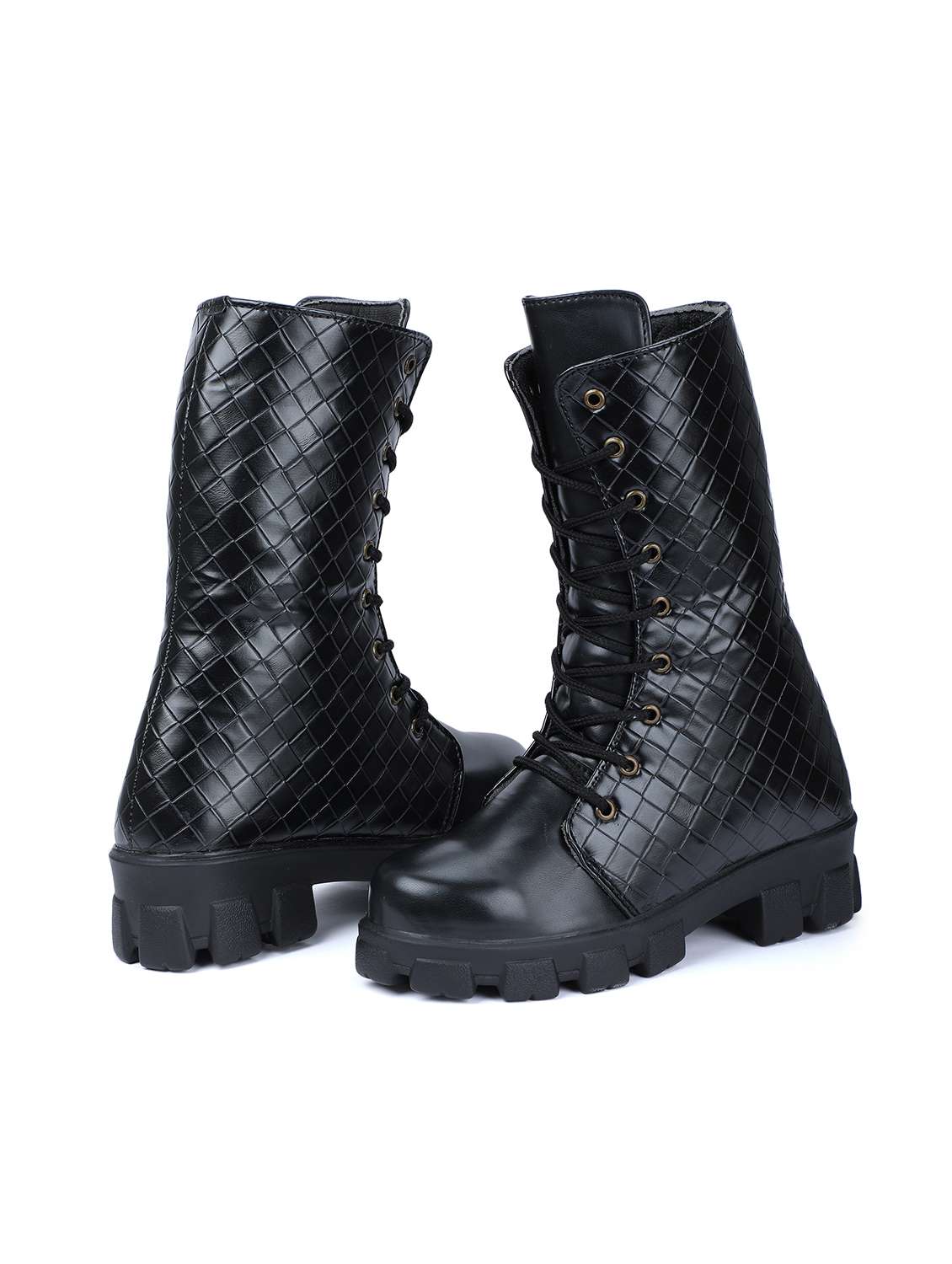 black calf length boot - 20384280 -  Standard Image - 3