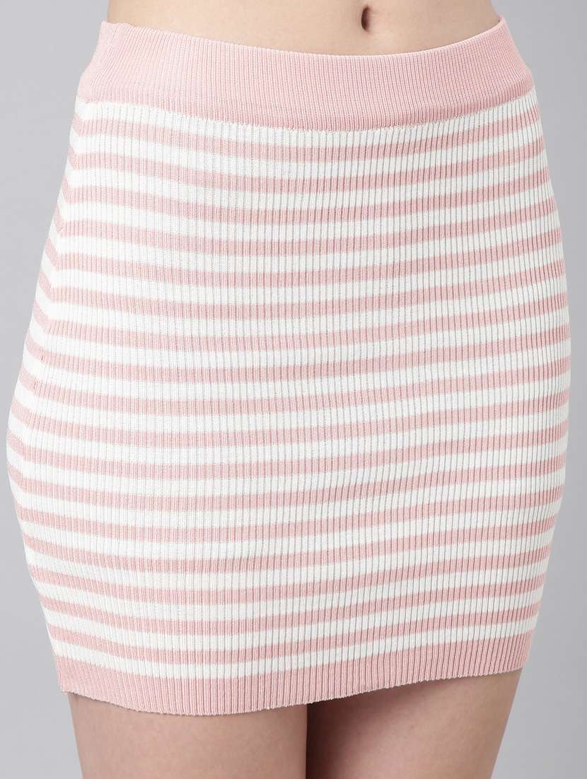 women multi color striped co-ord set - 20384539 -  Standard Image - 5