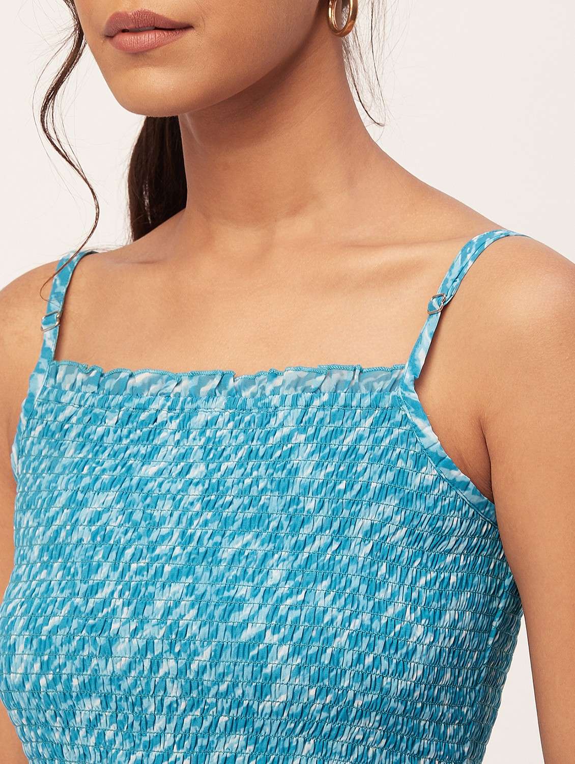 blue printed maxi dress - 20386227 -  Standard Image - 5