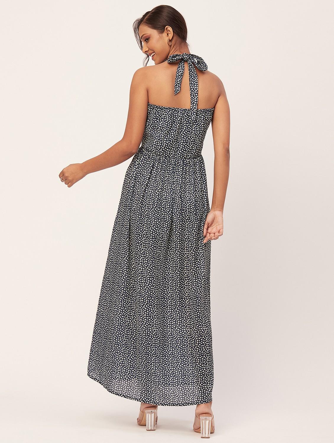 grey floral maxi dress - 20386228 - Standard Image - 3