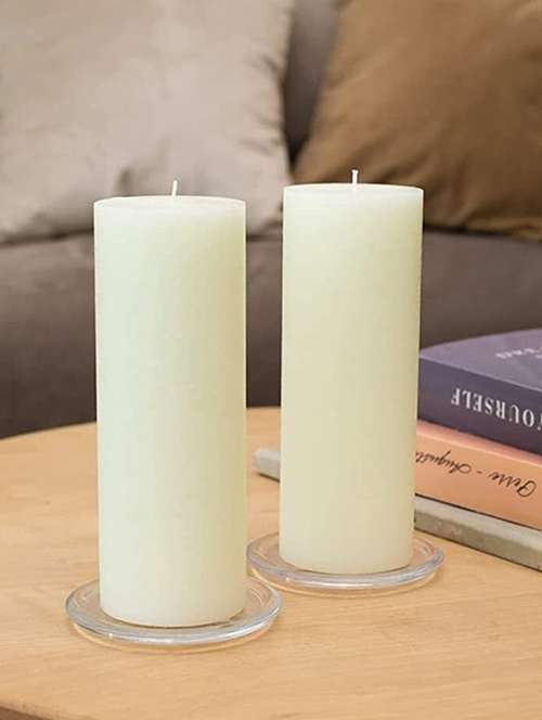 peepalcomm pillar candles combo set