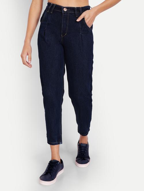 women's plain mom fit jeans - 20386522 -  Standard Image - 0