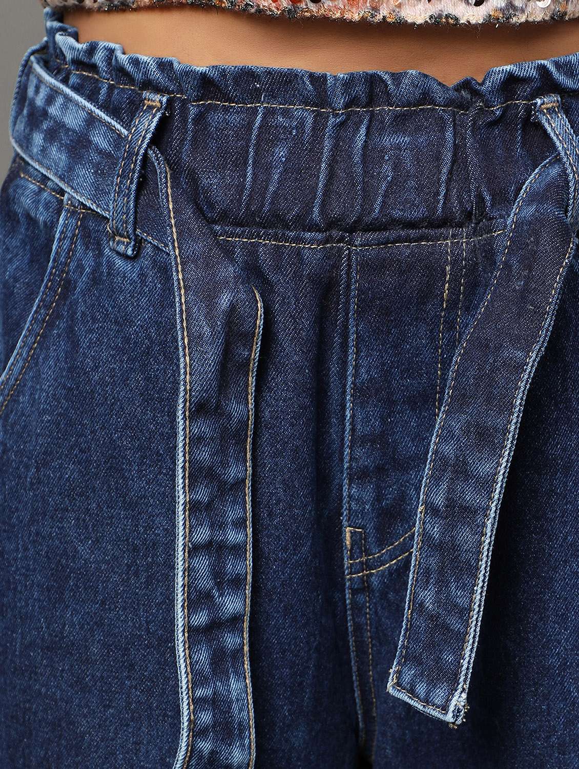 women's distress straight fit jeans - 20386588 -  Standard Image - 5