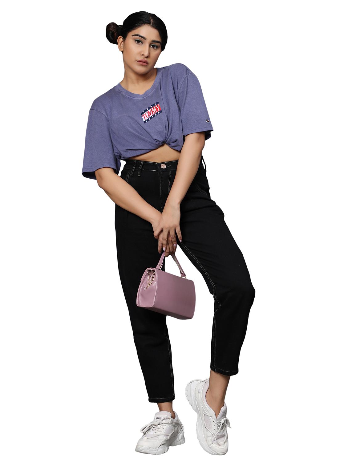 women's plain mom fit jeans - 20386693 - Standard Image - 3