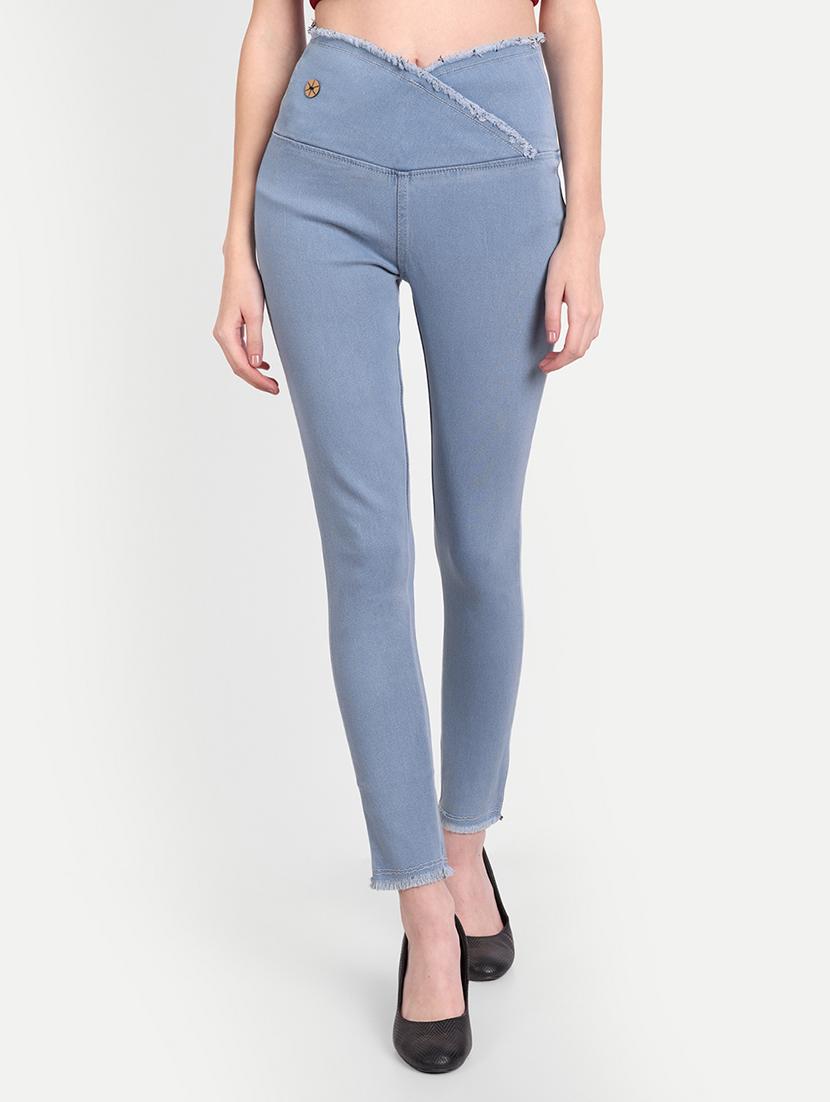 womenlight blue denim jegging - 20386752 - Zoom Image - 0