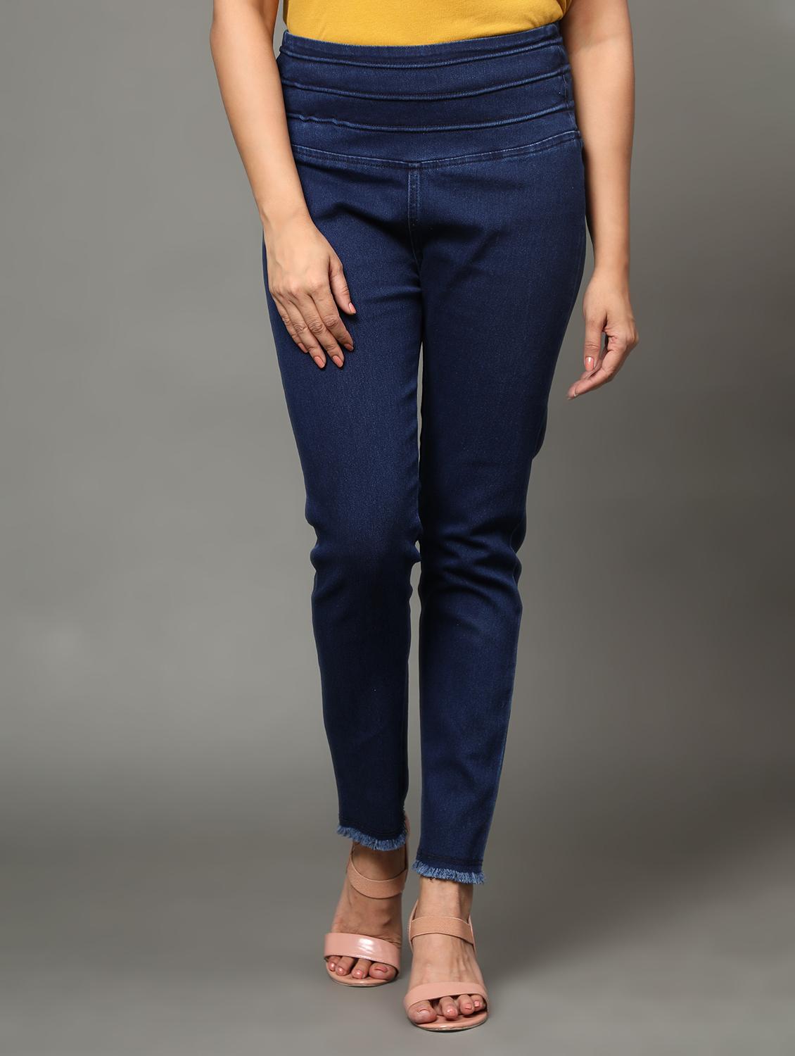 women blue denim jegging - 20386782 - Zoom Image - 0