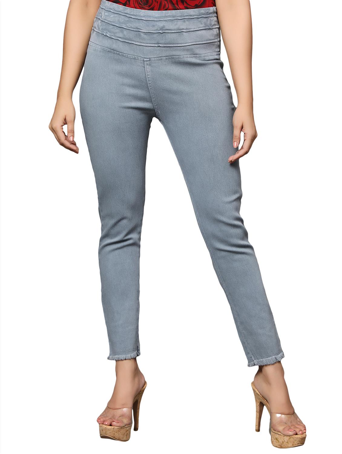 women grey denim jegging - 20386813 - Zoom Image - 0