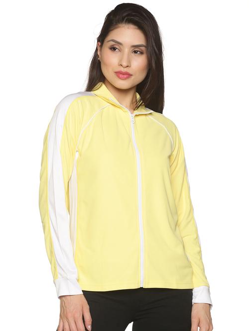 women yellow regular jacket - 20388180 - Standard Image - 0