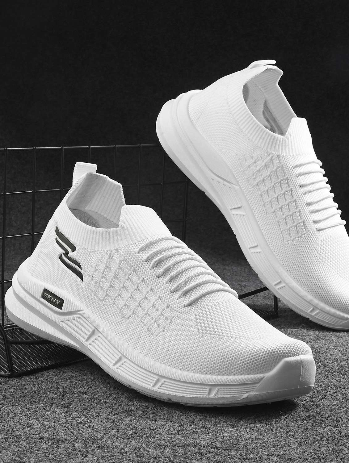 men running sport shoe