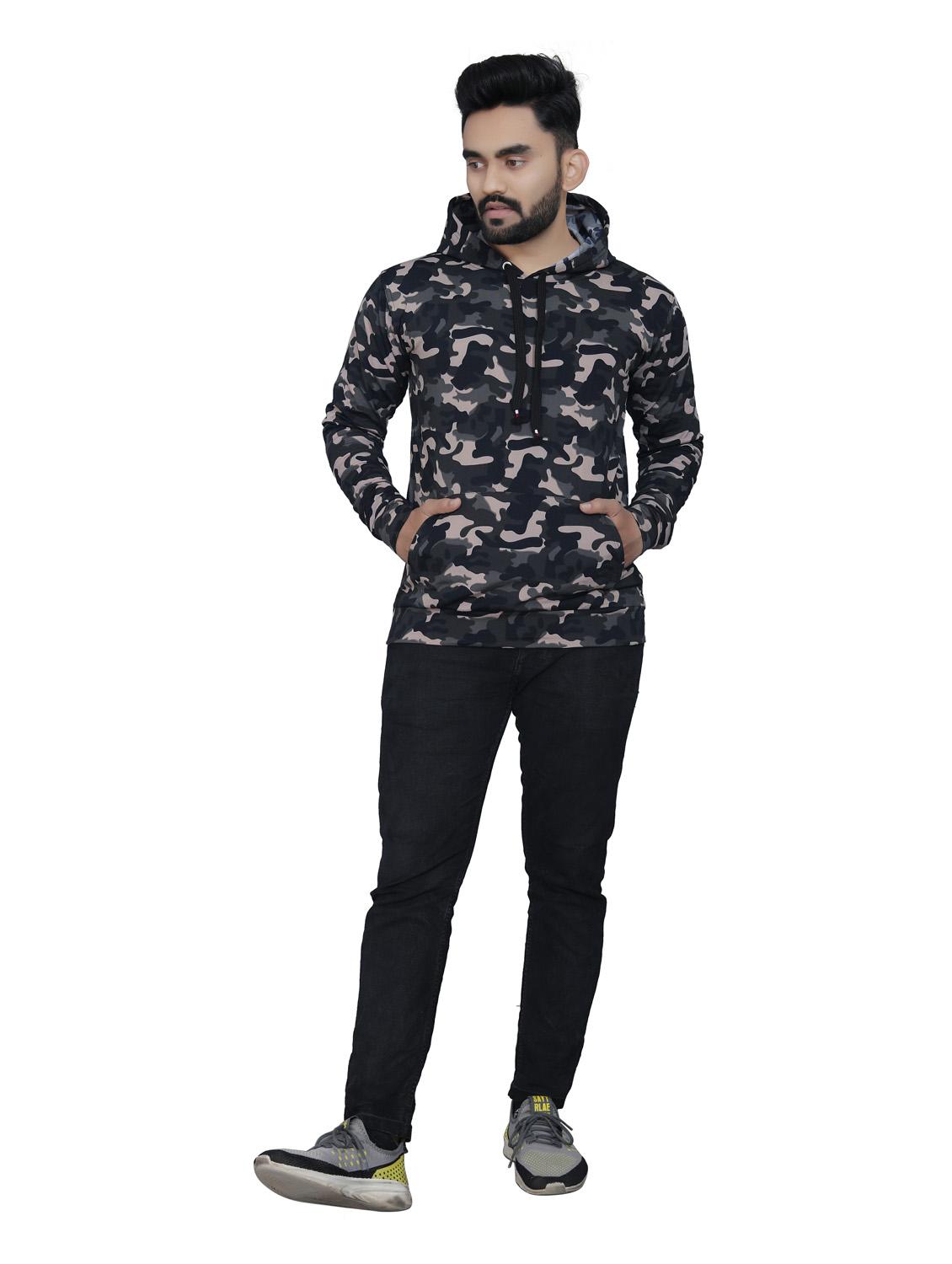 mens plain sweatshirt - 20393524 - Standard Image - 3