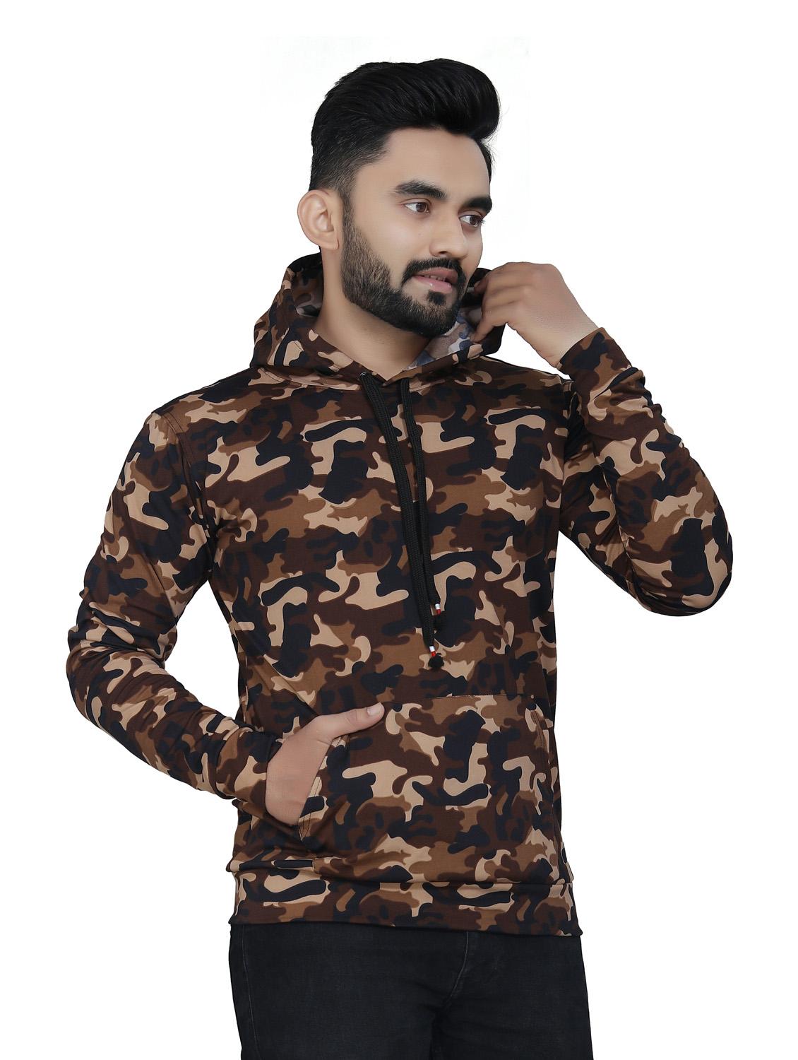mens all over print sweatshirt - 20393525 - Zoom Image - 0