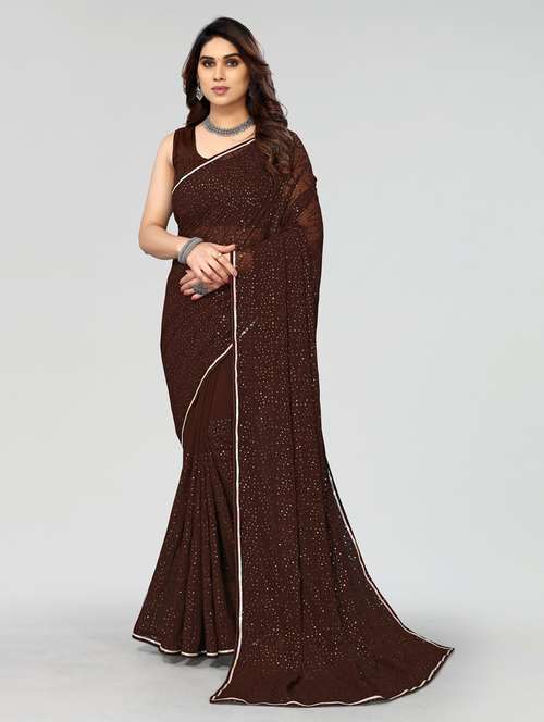 women's embellished saree - 20394705 -  Standard Image - 0