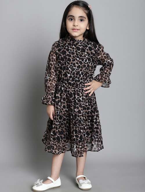 girls mock neck  frock - 20395915 -  Standard Image - 0