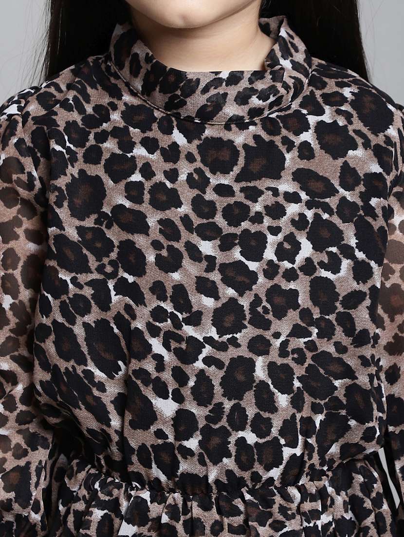 girls mock neck  frock - 20395915 -  Standard Image - 5