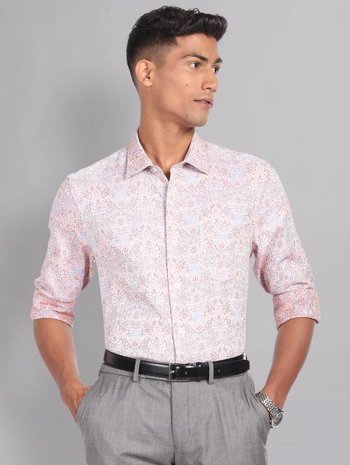 men's slim fit formal shirt - 20396456 - Standard Image - 0