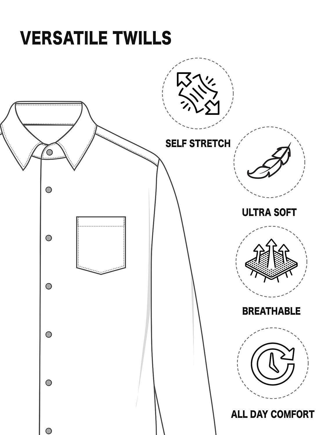 men's long sleeves casual shirt - 20396468 - Standard Image - 5