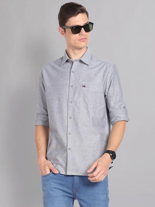 men's long sleeves casual shirt - 20396474 - Standard Image - 0