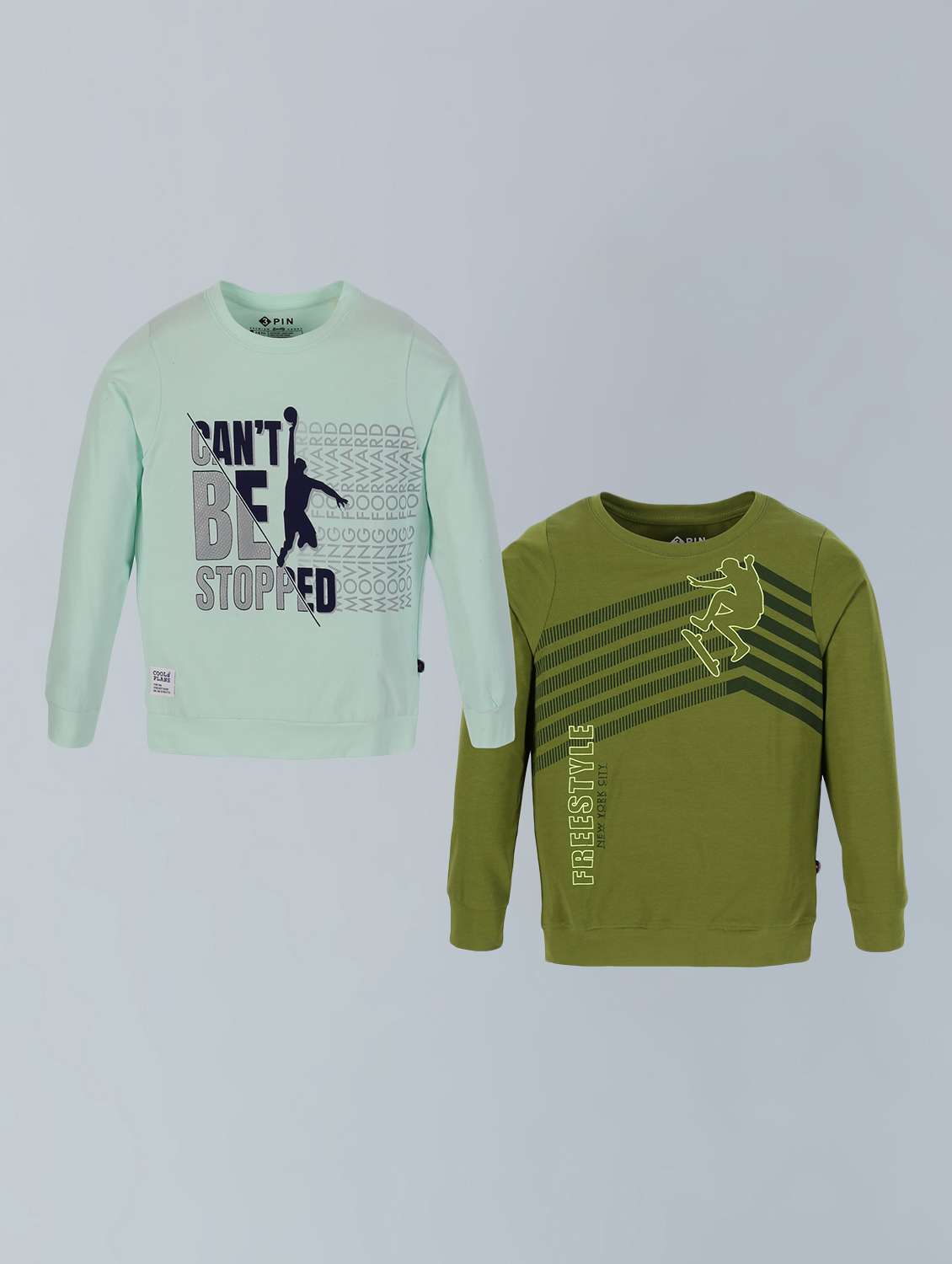 boys printed sweatshirt