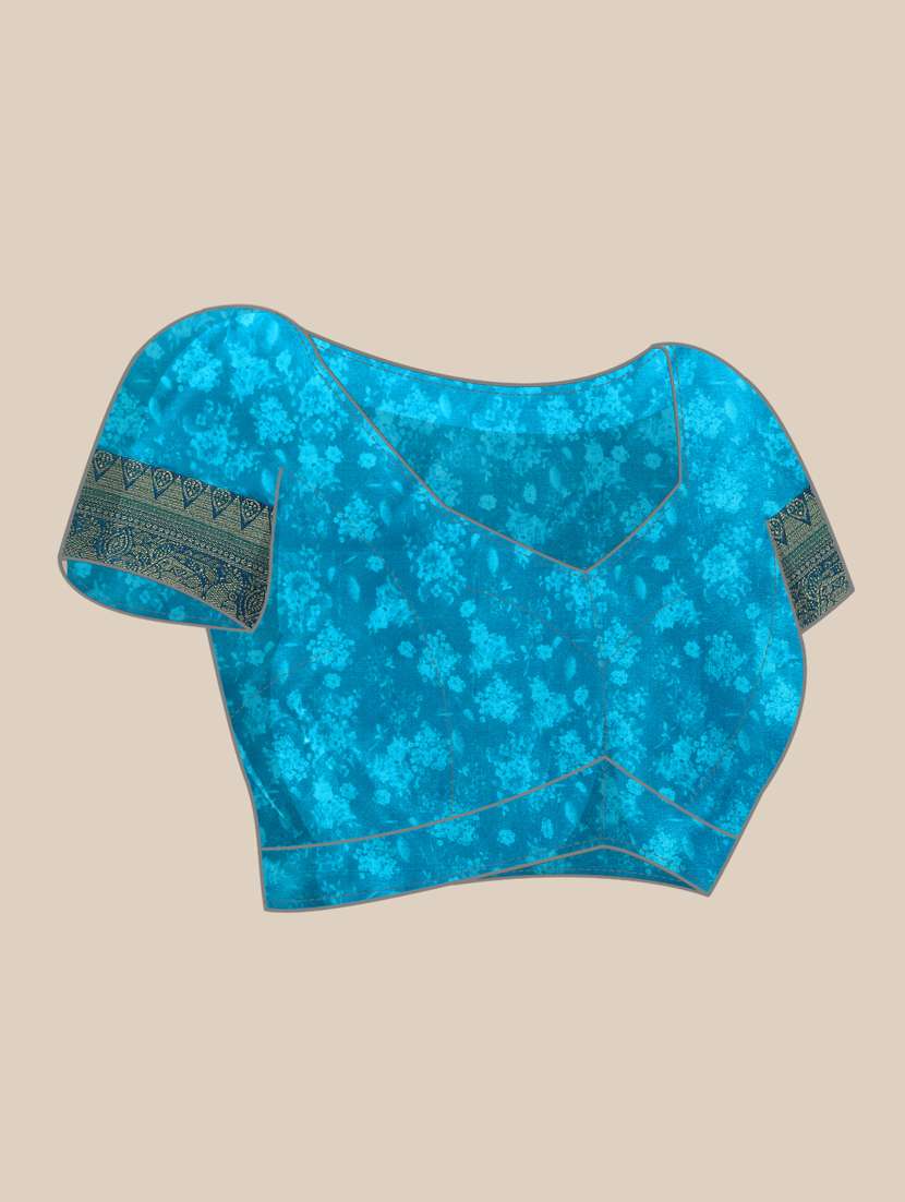 women's banarasi saree - 20396608 - Standard Image - 3